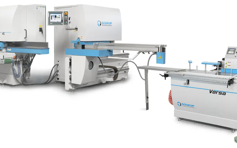 Machining centres for windows
