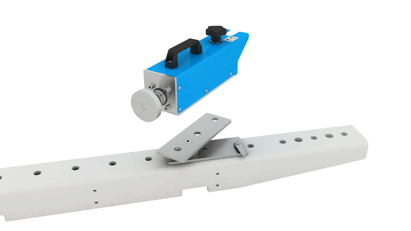 Shiwel plate for pneumatic clamp