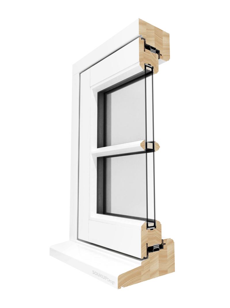 High performance flush window